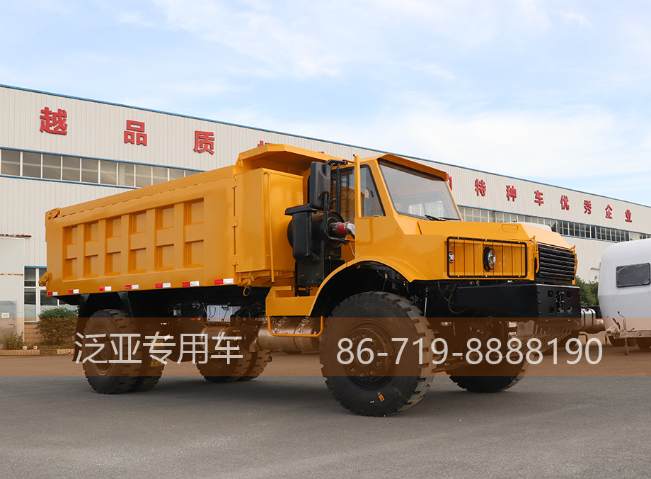 四驱单排越野自卸矿车 4*4尖头越野工矿专用车