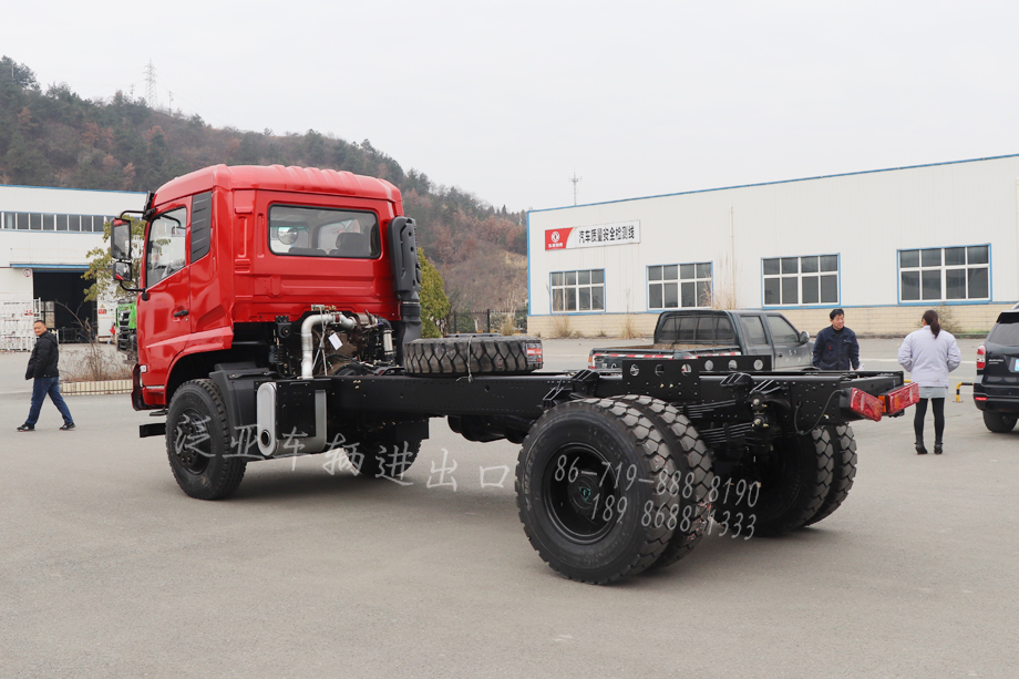 4*2东风天锦底盘,两桥底盘改装,专用车底盘销售出口