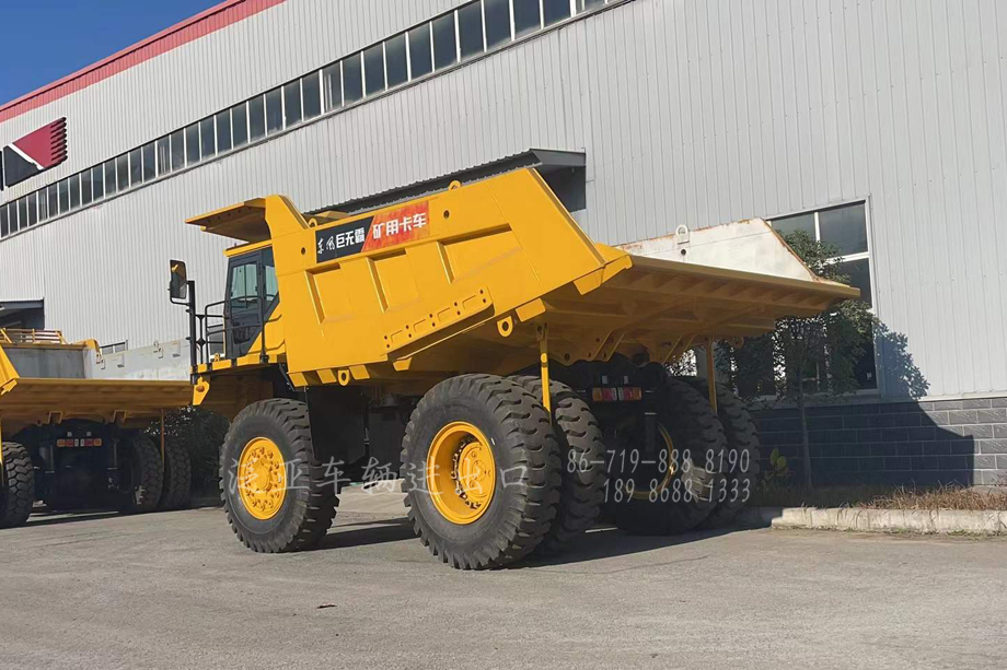 80吨矿用车,东风巨无霸自卸,80吨重型卡车