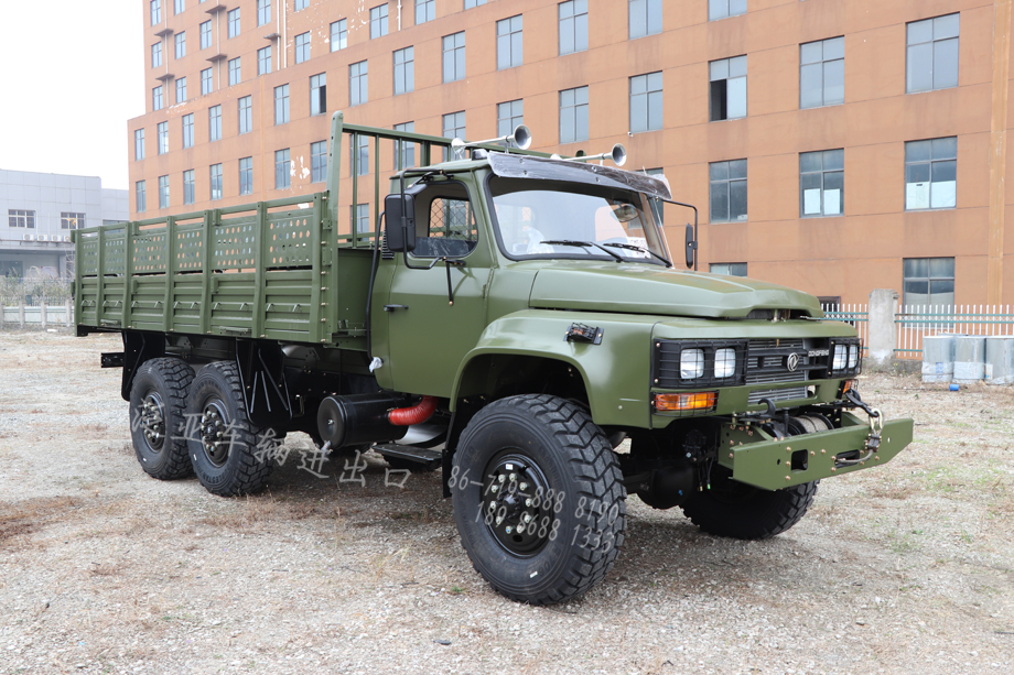 东风六驱越野车,尖头越野卡车,190马力柴油卡车