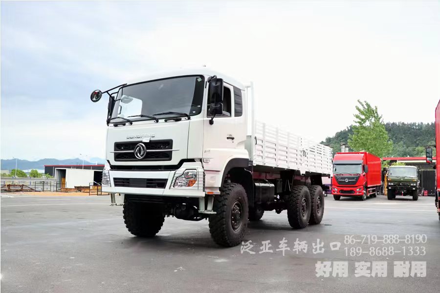 <strong>爱车的你会用这辆东风300马力六驱大力神越野载货卡车拉些啥？</strong>