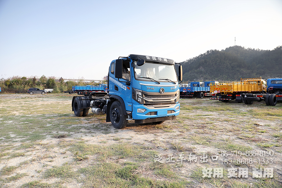 东风平头卡车底盘,东风教练车底盘,东风牵引车底盘,东风4X2教练车底盘,东风驾证考试车底盘,A2驾证考试车底盘,教练车,平头一排半底盘,DV3尊享版底盘