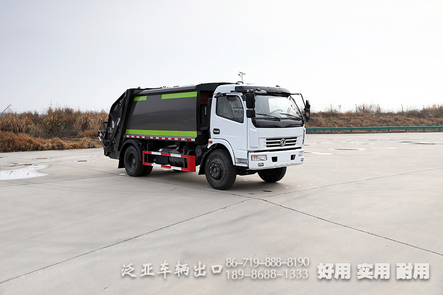 压缩式垃圾车,9立方垃圾车,东风环卫车,垃圾车厂家,垃圾车销售,4*2垃圾车