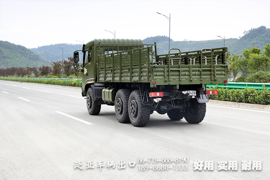 东风6×6,越野卡车厂家,专用卡车厂家,升级款货车,EQ2102载货车,东风六驱,六驱EQ2102,210马力货车,平头货车定制