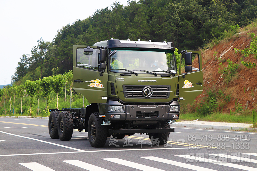 东风大力神,大力神KC,自卸汽车底盘,大力神底盘,专用车底盘改装,6*6自卸车,25吨自卸车,自卸底盘销售,商用车底盘