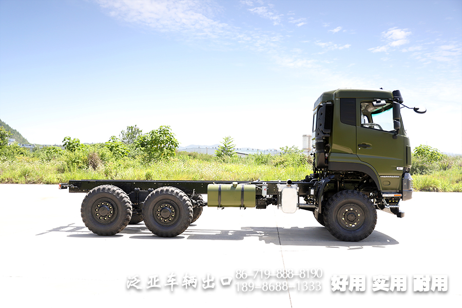 6x6卡车,越野卡车底盘,340马力底盘,长途货车底盘,越野货车底盘,越野专用车底盘,340马力重卡