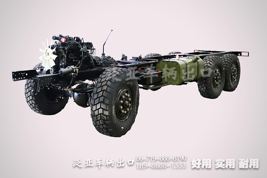 东风全驱底盘,EQ246,EQ245,东风6X6,底盘改装,专用三类底盘,越野专用三类底盘,可改装全驱底盘,7米2长底盘