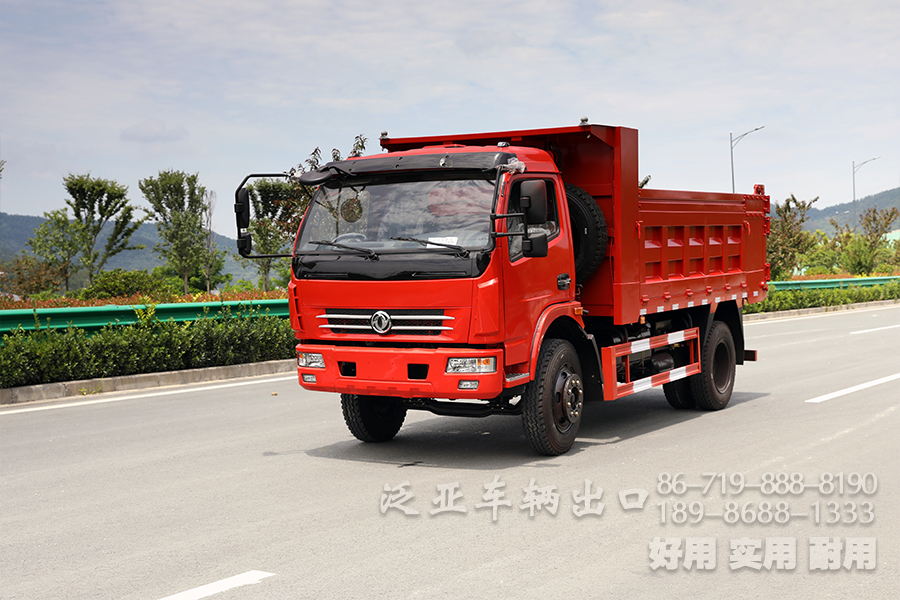 东风单排4*2轻型运输货车_5吨东风小轻卡运输卡车_出口专供越野卡车