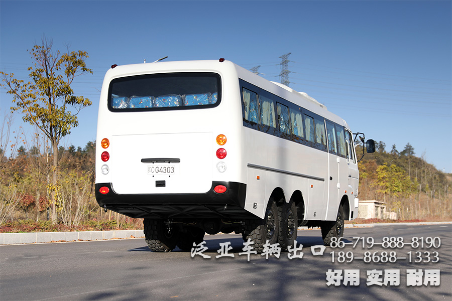 东风六驱客车，越野客车，东风全驱、东风巴士、村村通