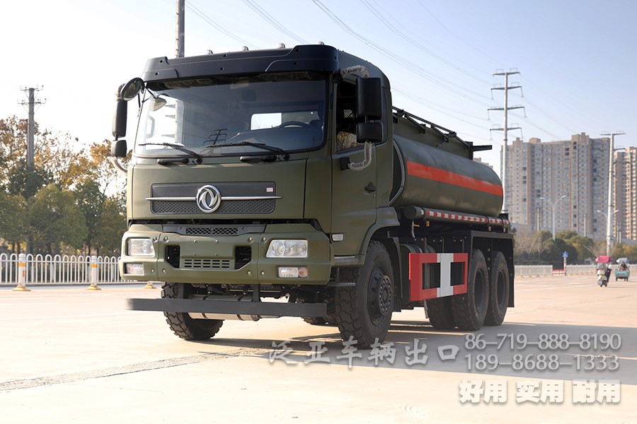 东风大马力越野水车、东风6x4越野水车、东风平头排半驾驶室越野水车