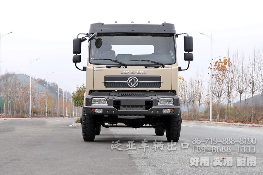 东风4x4，东风四驱，东风大马力卡车，手动八档卡车，大马力底盘出口