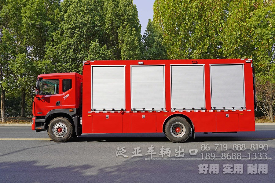 消防救援车 救援工程车 应急抢险车 多功能厢式车， 汛期排涝救险车， 应急电源车， 通讯抢修车， 专项救援车