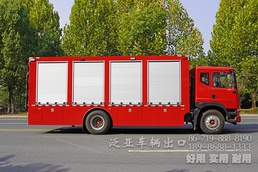 消防救援车 救援工程车 应急抢险车 多功能厢式车， 汛期排涝救险车， 应急电源车， 通讯抢修车， 专项救援车